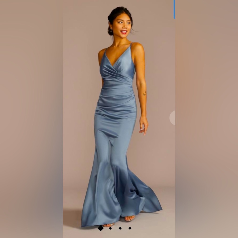 Satin mermaid dress